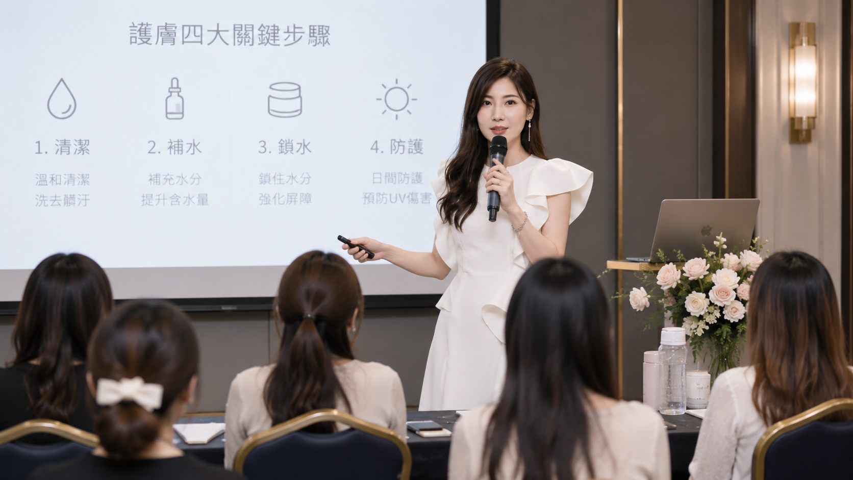Gina 授課現場
